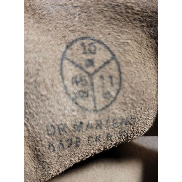 Dr. Martens Men\'s Brown Leather Sandals- Size 11